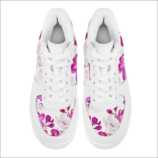 K-AROLE™️ Low Top Sneakers with Floral Design - sneaker