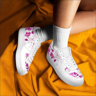 K-AROLE™️ Low Top Sneakers with Floral Design - sneaker