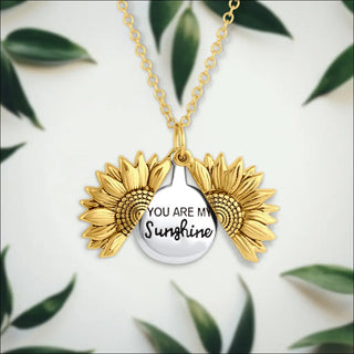 K-AROLE™️ Luminous Sunflower Pendant Necklace - bijoux