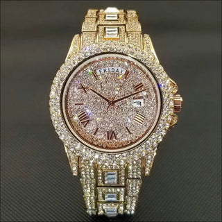 K-AROLE™️ Luxury Diamond Encrusted Men’s Timepiece