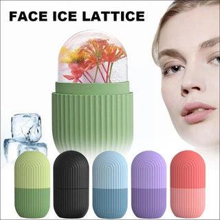 Silicone Ice Cube Tray Mold Face Beauty Lifting Tool