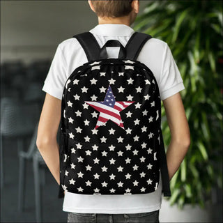 K-AROLE™️ Polka Dot Print Backpack with Bow Accent