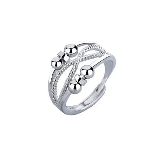 K-AROLE™️ Refined Stainless Steel Layered Ring