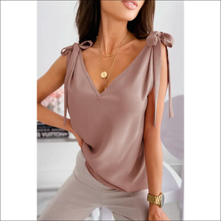 K-AROLE™️ Relaxed V-Neck Sleeveless Tank Top for Women