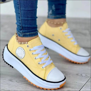 K-AROLE™️ Stylish Leather Platform Sneakers for Women