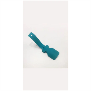 Teal shoe lifter for easy slip-on and slip-off convenience at K-AROLE.