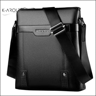 K-AROLE™️ Stylish PU Leather Men’s Messenger Bag