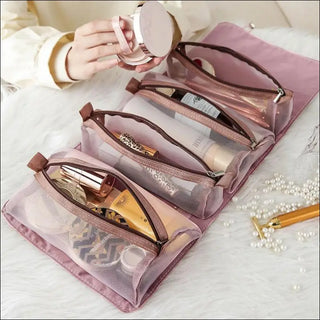 K-AROLE™️ Trendy Transparent Makeup Organizer Travel