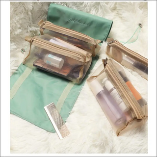 K-AROLE™️ Trendy Transparent Makeup Organizer Travel