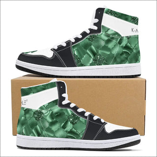 K-AROLE™️ Vibrant Camo-Inspired High Top Sneakers - sneakers