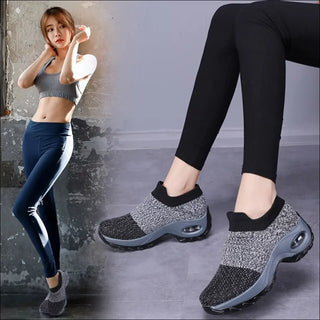 K - AROLE™️ Women's Slip - On Sneakers - Stylish and Comfortable Orthopedic Casual Shoes - K - AROLE