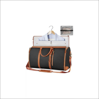 Large Capacity Travel Duffel Bag with Folding Suit Storage