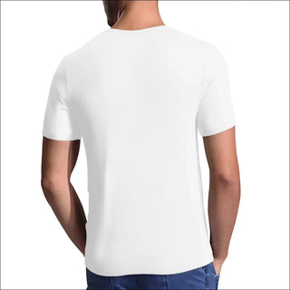 Mens Short Sleeve T Shirt V Neck American Tees