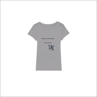 Minimalist Embroidered Crew Neck T-Shirt - K - AROLE