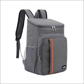 Rugged Waterproof Backpack for Outdoor Adventures - Grey