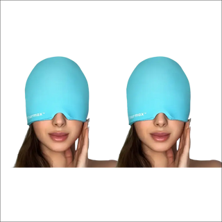 Soothing Spa-Day Silicone Sleep Mask - Relaxing Teal Optimalax™