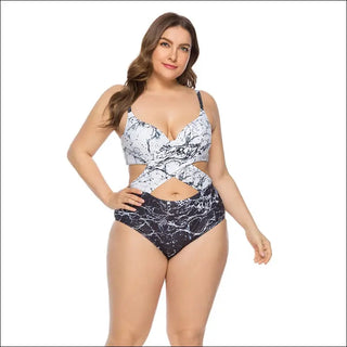 Plus size one-piece swimsuits