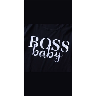 Boss baby - Stylish graphic tee with bold typography