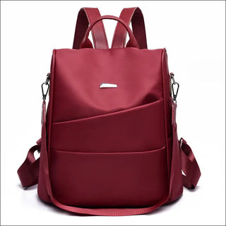 Stylish Faux Leather Bow Backpack for Women - backpack