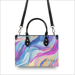 Stylish K-AROLE™️ Multicolor Wave Tote Handbag