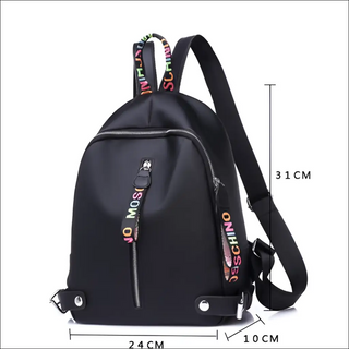 Stylish Nylon Convertible Backpack for Women - bags