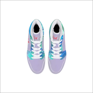 Stylish Pastel High-Top Sneakers - K-AROLE - sneakers