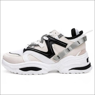 Trendy Women’s Sports Sneakers with Platform Sole - G890