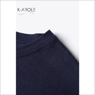 US flag-inspired short sleeve tee from K-AROLE's women's athleisure collection.