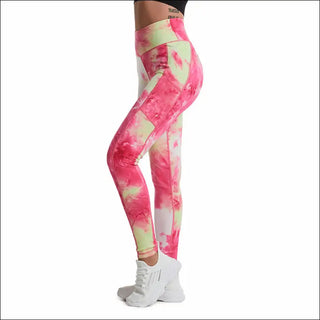 Vibrant Vortex: K-AROLE™️ Seamless Workout Leggings