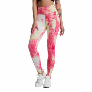 Vibrant Vortex: K-AROLE™️ Seamless Workout Leggings