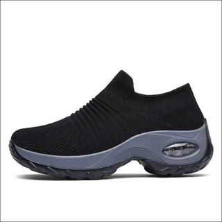 Women Orthopedic Sneakers Shoes Breathable Height-increasing Slip-on Female Sock Women&#39;s Sports Shoes Bottom Platform Footwear K-AROLE