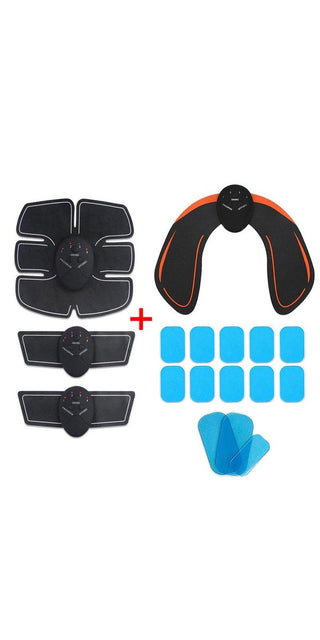 Abdominal Muscle Stimulator EMS Massager Buttocks Hip Trainer Electrostimulation Machine Home Gym Muscle Toner Body Slimming