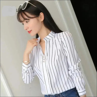 K-AROLE Women White Tops Women Blouses Fashion K-AROLE