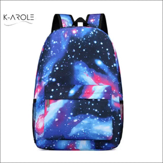 Women's Fashion Casual Starry Sky Canvas Backpack K-AROLE